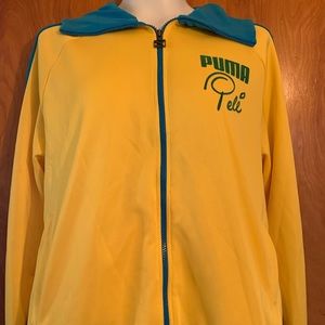 Yellow Pelé Puma Jacket